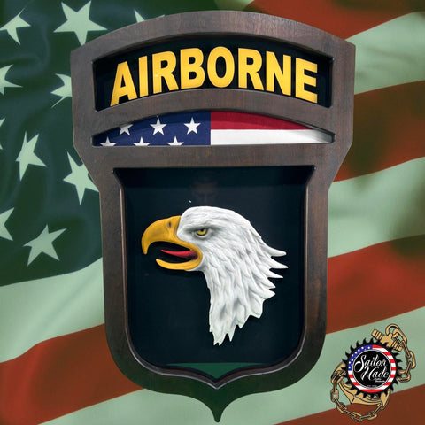 U.S. Army 101st Airborne Division Shadow Box