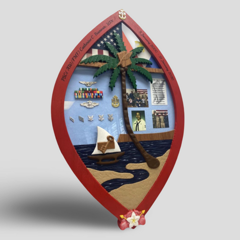 Guam Slingstone Shadow Box