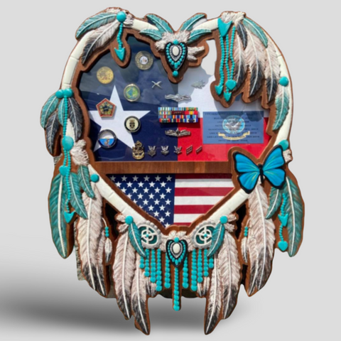 Dream Catcher Shadow Box