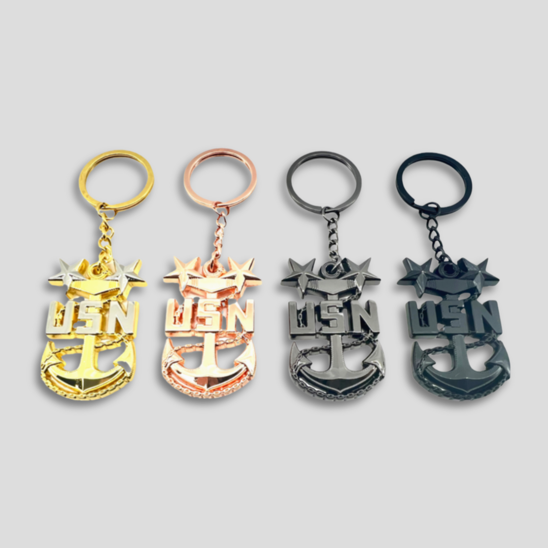 US Navy Key Chains – Sailor Made Custom Woodworks