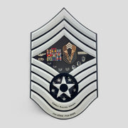 Air Force Master Sergeant Stripe Shadow Box