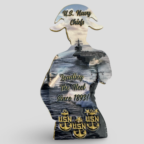 Navy Chief Goat Challenge Coin