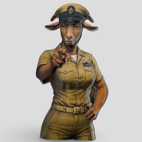 Navy Chief Goat Challenge Coin