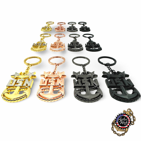 US Navy Key Chains – Sailor Made Custom Woodworks