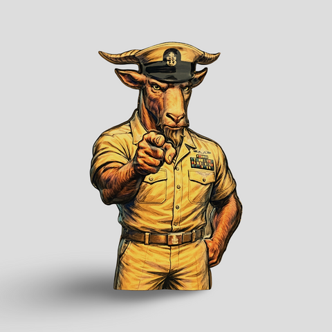 Navy Chief Goat Challenge Coin