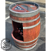 Wine Barrel Bar/Table/Shadow Box