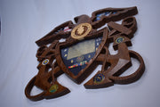 Navy Officers Crest Shadow Box