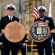 Navy Counselor Badge Shadow Box