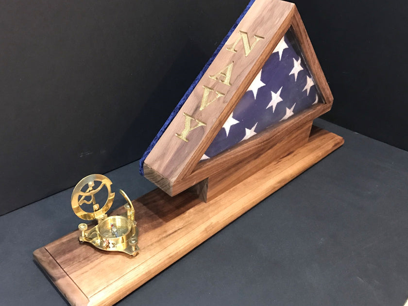 Flag Boxes Sailor Made Custom Woodworks