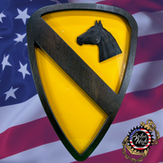 U.S. Army 1st Calvary Division Shadow Box